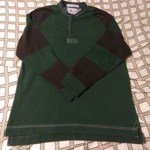 Green \ black long sleeved 1969 Gap shirt